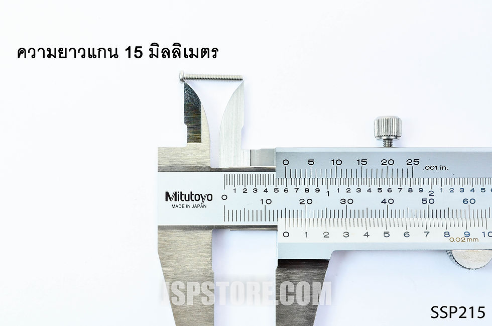 ภาพขนาดย่อ: น็อตหัวกลมแฉกสแตนเลส M2x15