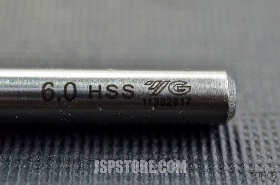 ภาพขนาดย่อ: ดอกสว่านเจาะเหล็กไฮสปีด YG HSS 6.0 mm