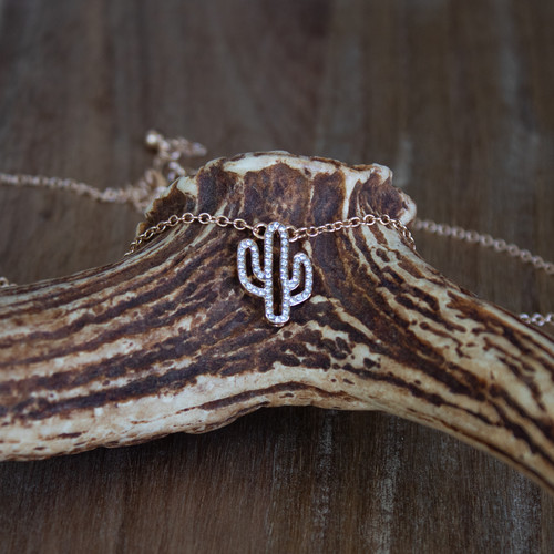 Dainty Western Cactus | Rodeo Ready Boutique