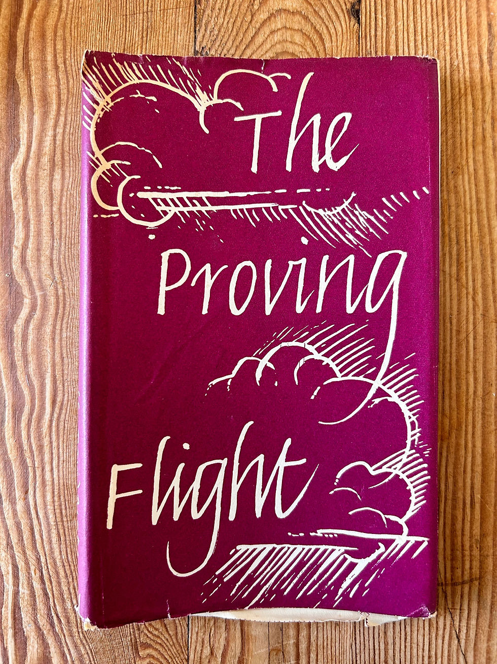 Thumbnail: The Proving Flight A Novel by David Beaty  Experimental Airline 3
