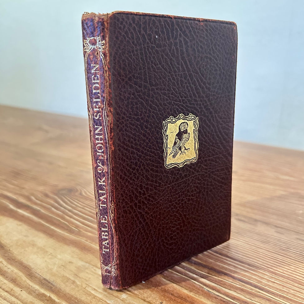 Table Talk Being the Discourses of John Seldon religion and state