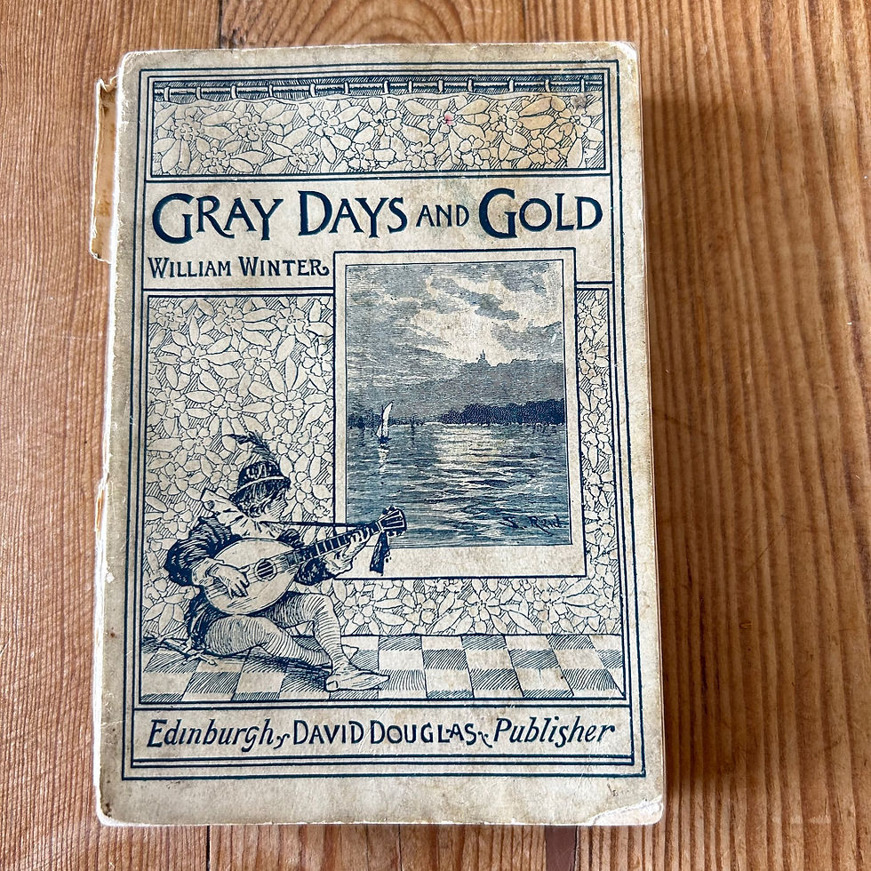 Thumbnail: Gray Days and Gold by William Winter Companion to Shakespeare 2