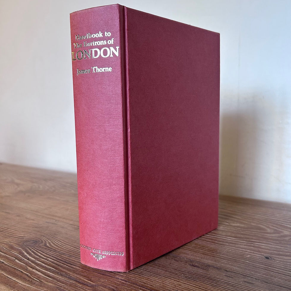 Handbook to the Environs of London by James Thorne, Towns and Villages