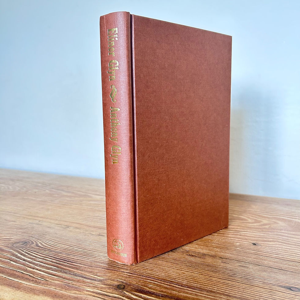 Elinor Glyn-a biography by Anthony Glyn