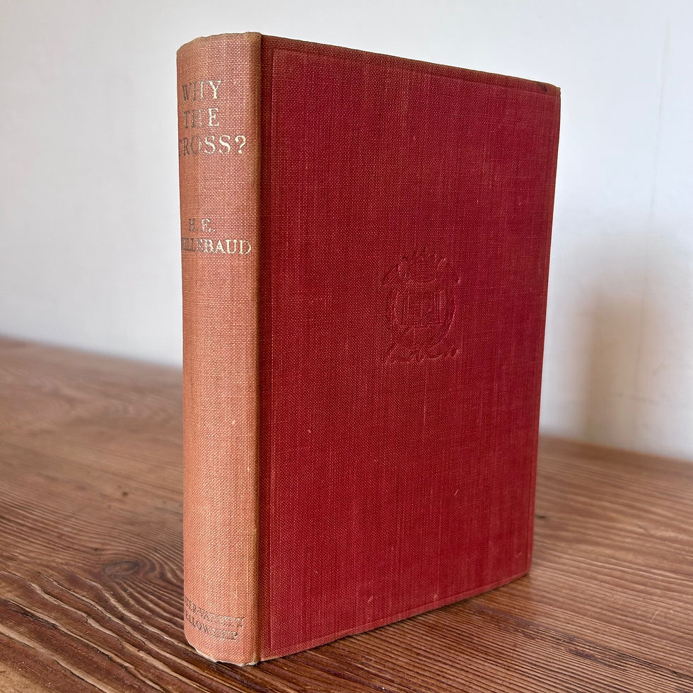 Why The Cross H E Guillebaud Christianity, Faith, Religion