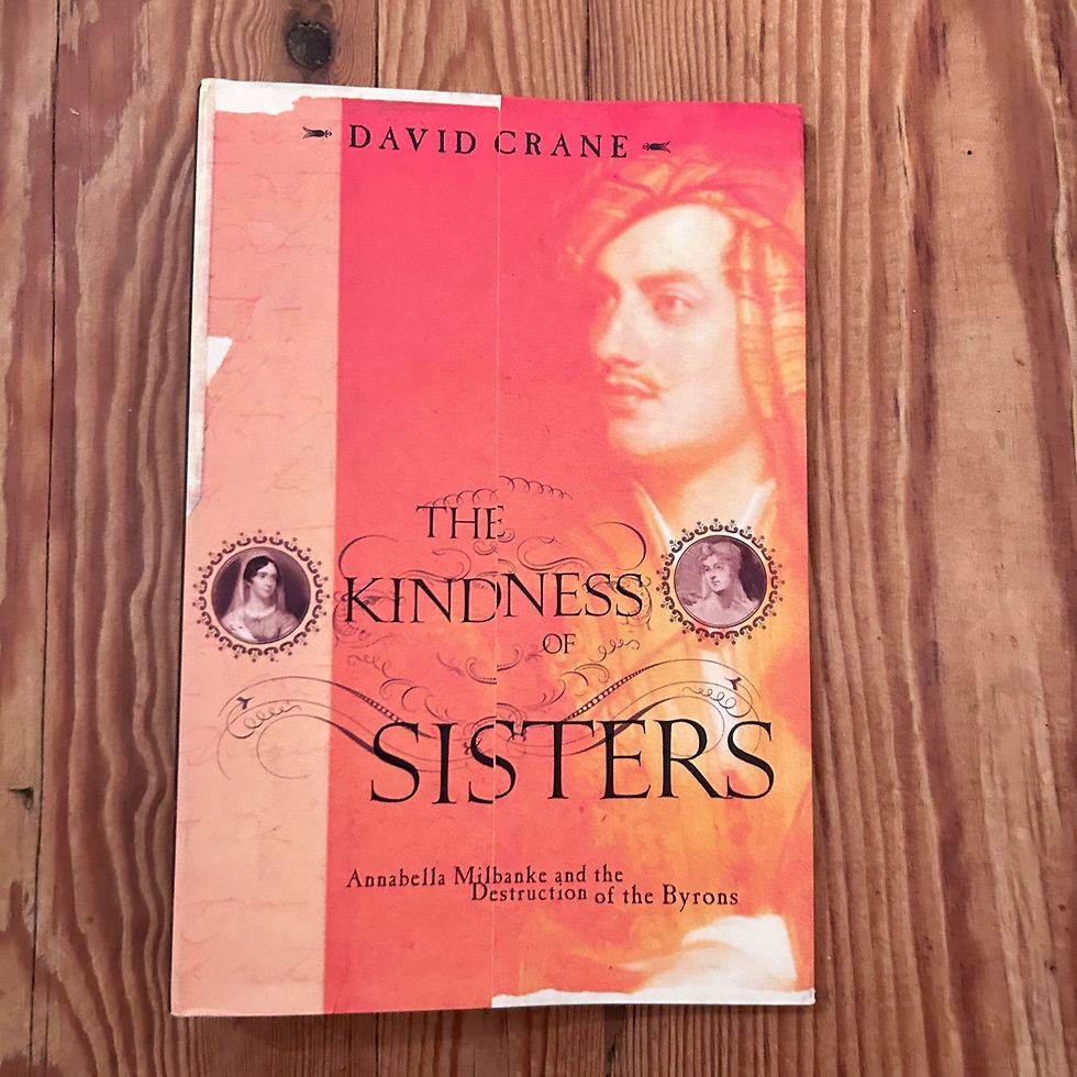Thumbnail: The kindness of sisters by David Crane Romantic Biography Byrons half sister 3