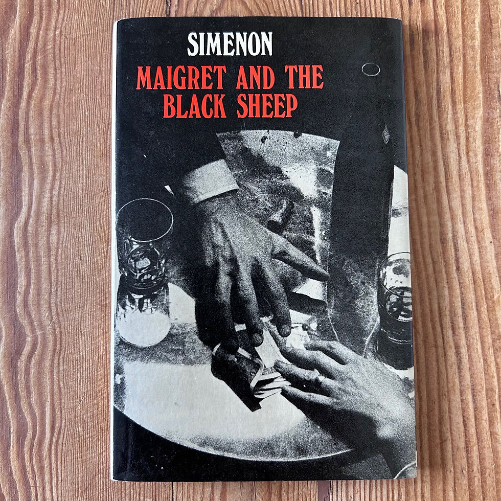 Thumbnail: Maigret and the Black Sheep by Georges Simenon murder mystery 3