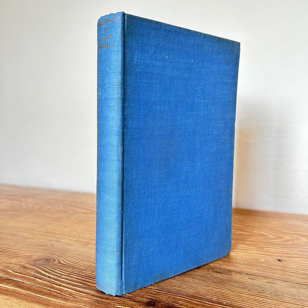 Balletomania the Story of an Obsession by Arnold L Haskell Ballet Autobiography