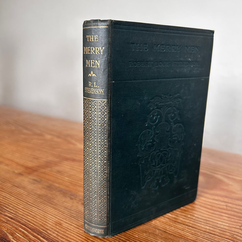 The Merry Men and Other Tales and Fables by Robert Louis Stevenson c1911