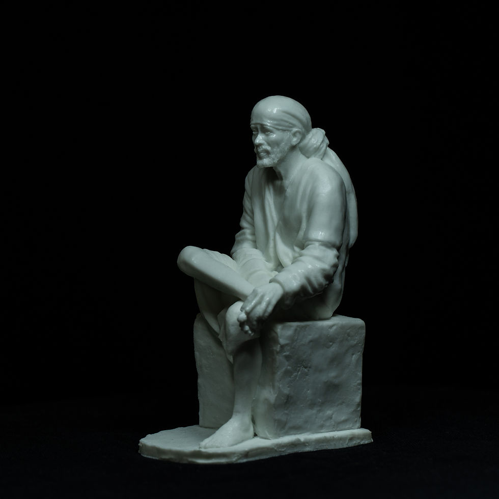 Thumbnail: 5 Inch Shirdi Sai Baba Resin
