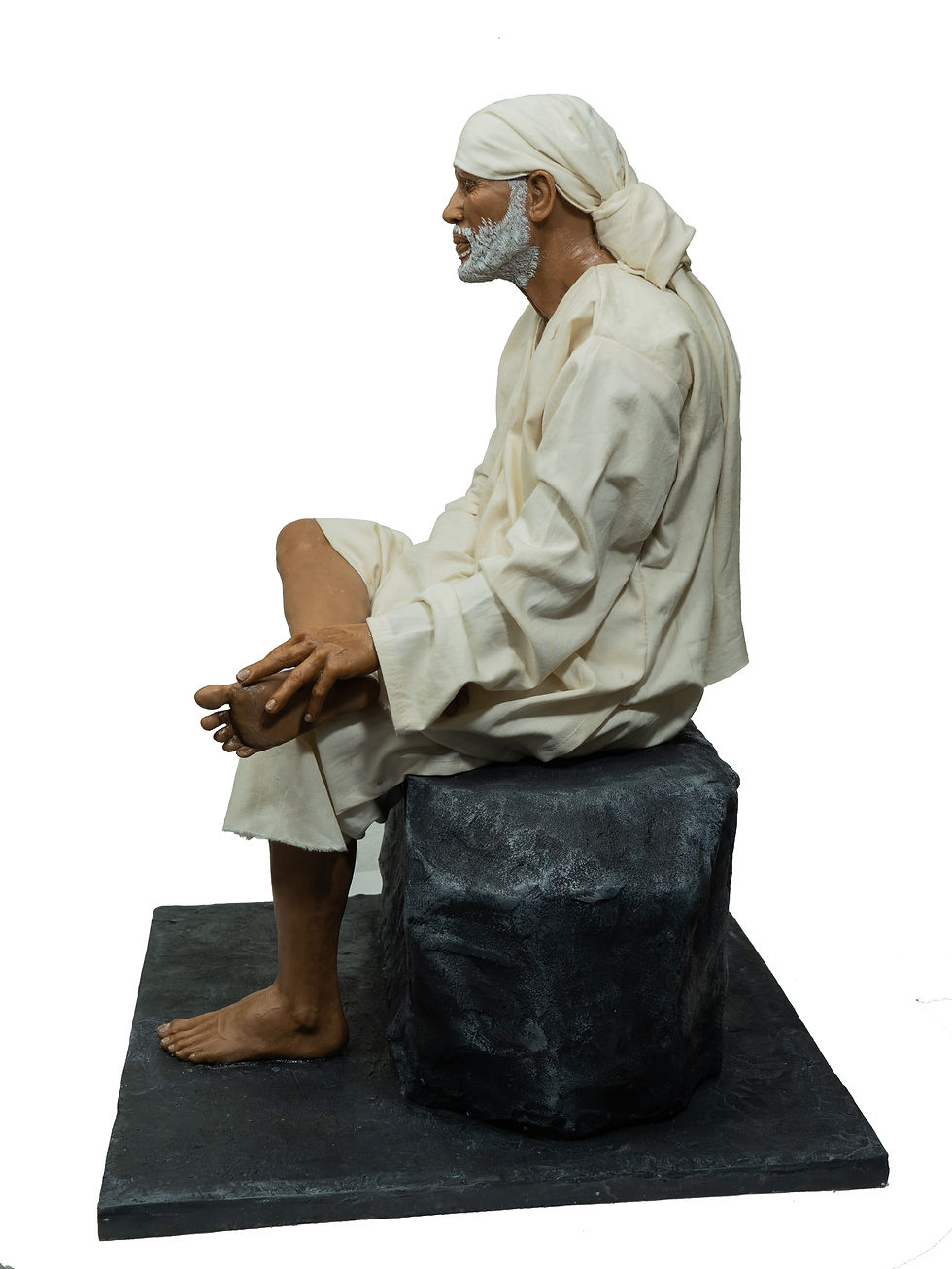 Thumbnail: 1/3rd Scale Shirdi Sai Baba Sitting Posture