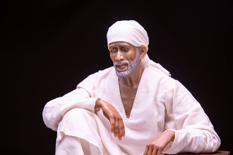 Thumbnail: Shirdi Sai Baba Dwarakamayi posture - 1/4th scale