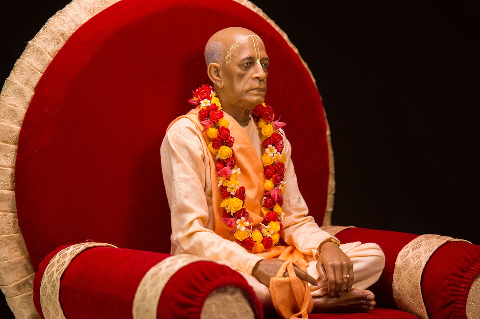 Thumbnail: A C Bhakthivedanta Swami Prabhupada - 1/4th scale Sculpture