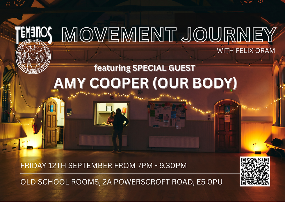 MOVEMENT JOURNEY with Felix Oram & Amy Cooper (Our Body)