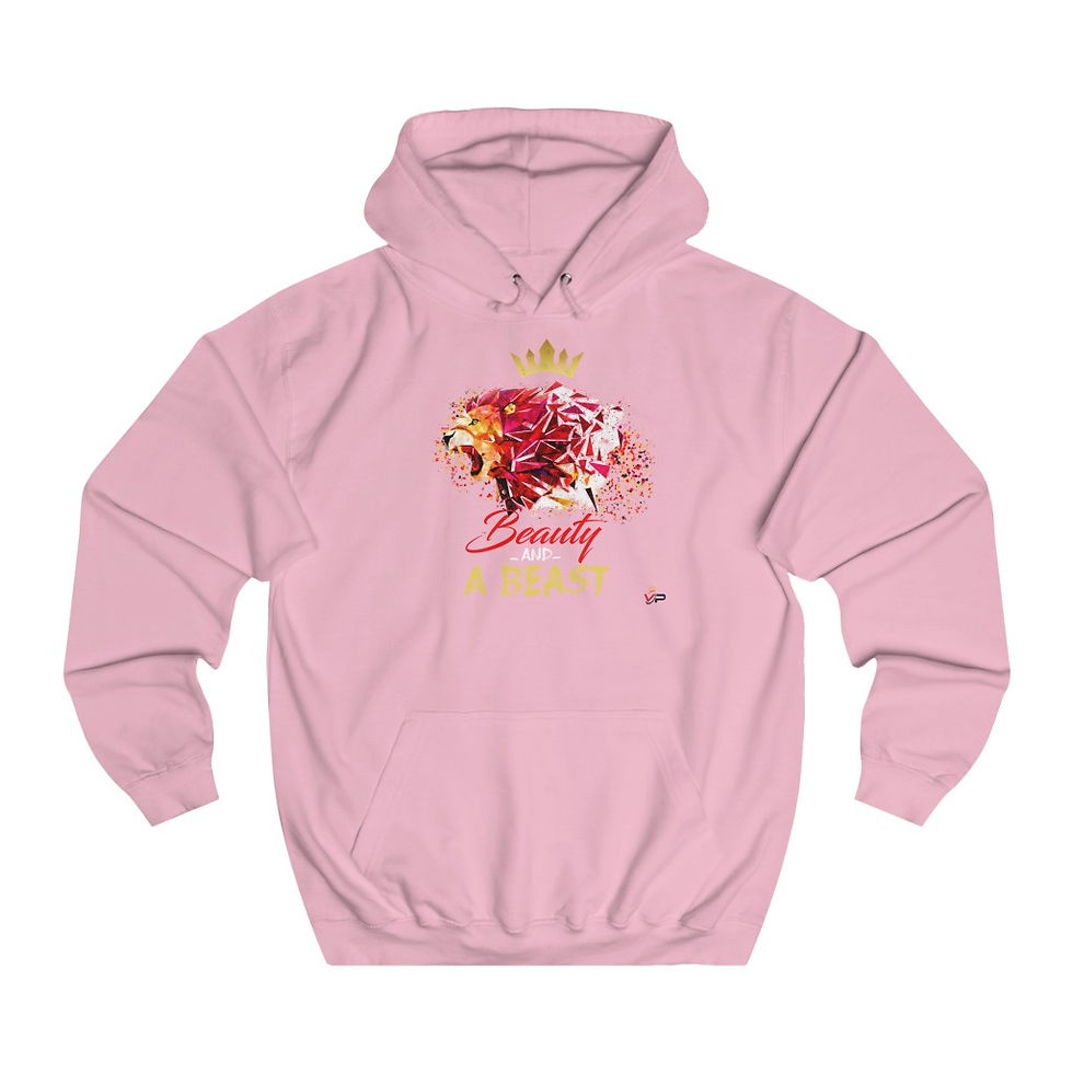 Thumbnail: Beauty and a Beast Unisex College Hoodie