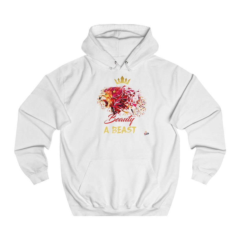 Thumbnail: Beauty and a Beast Unisex College Hoodie