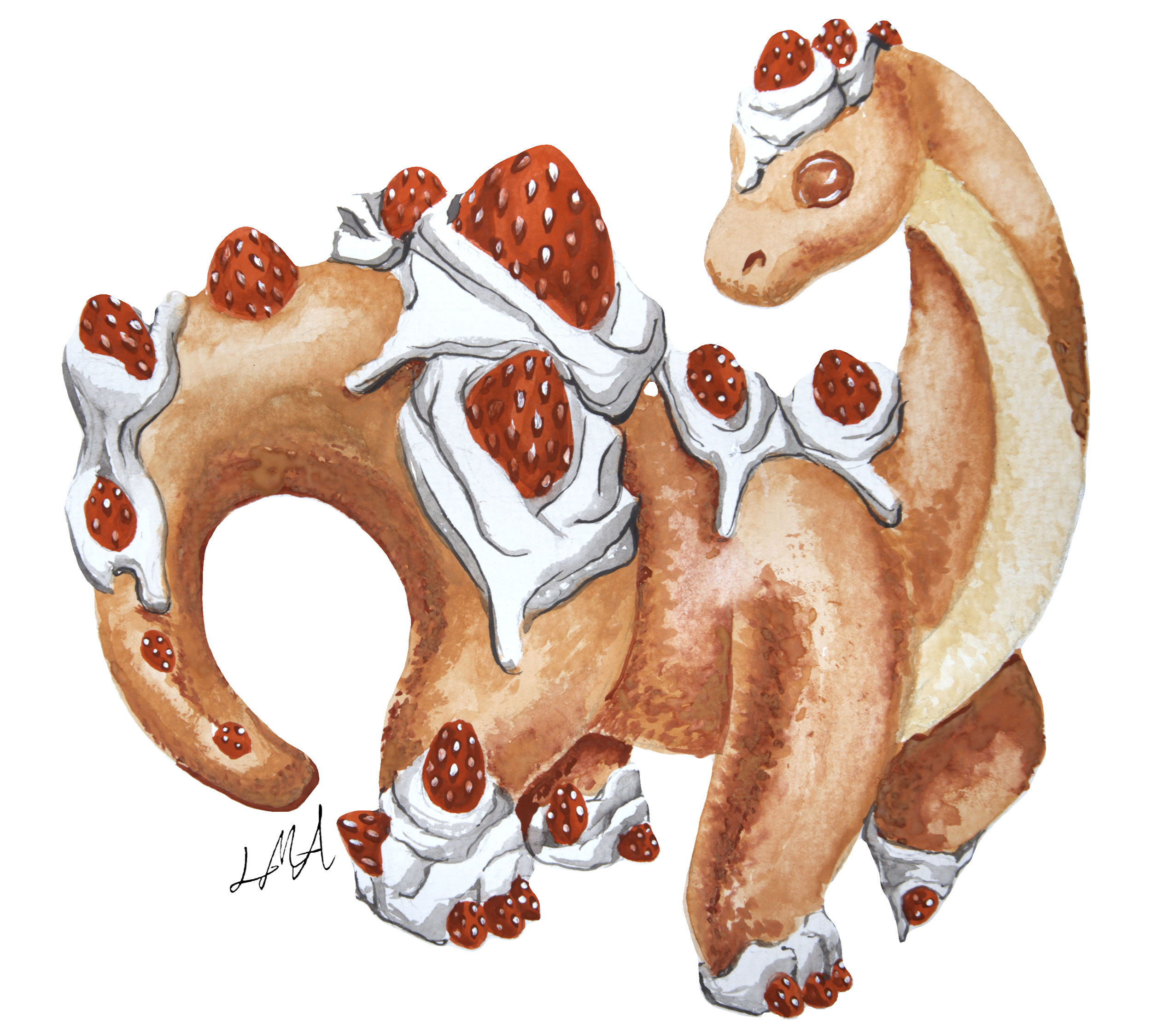 Strawberry Shortcake Brachiosaurus