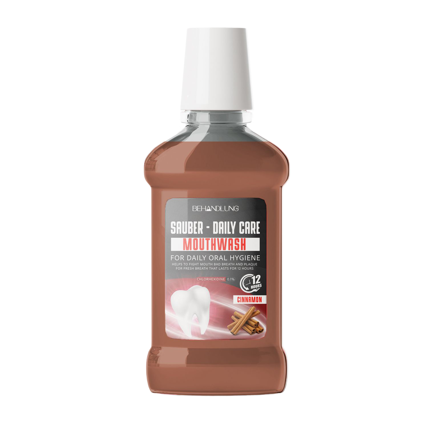 Behandlung SUABER - Daily Care Mouthwash, Cinnamon 250 ml