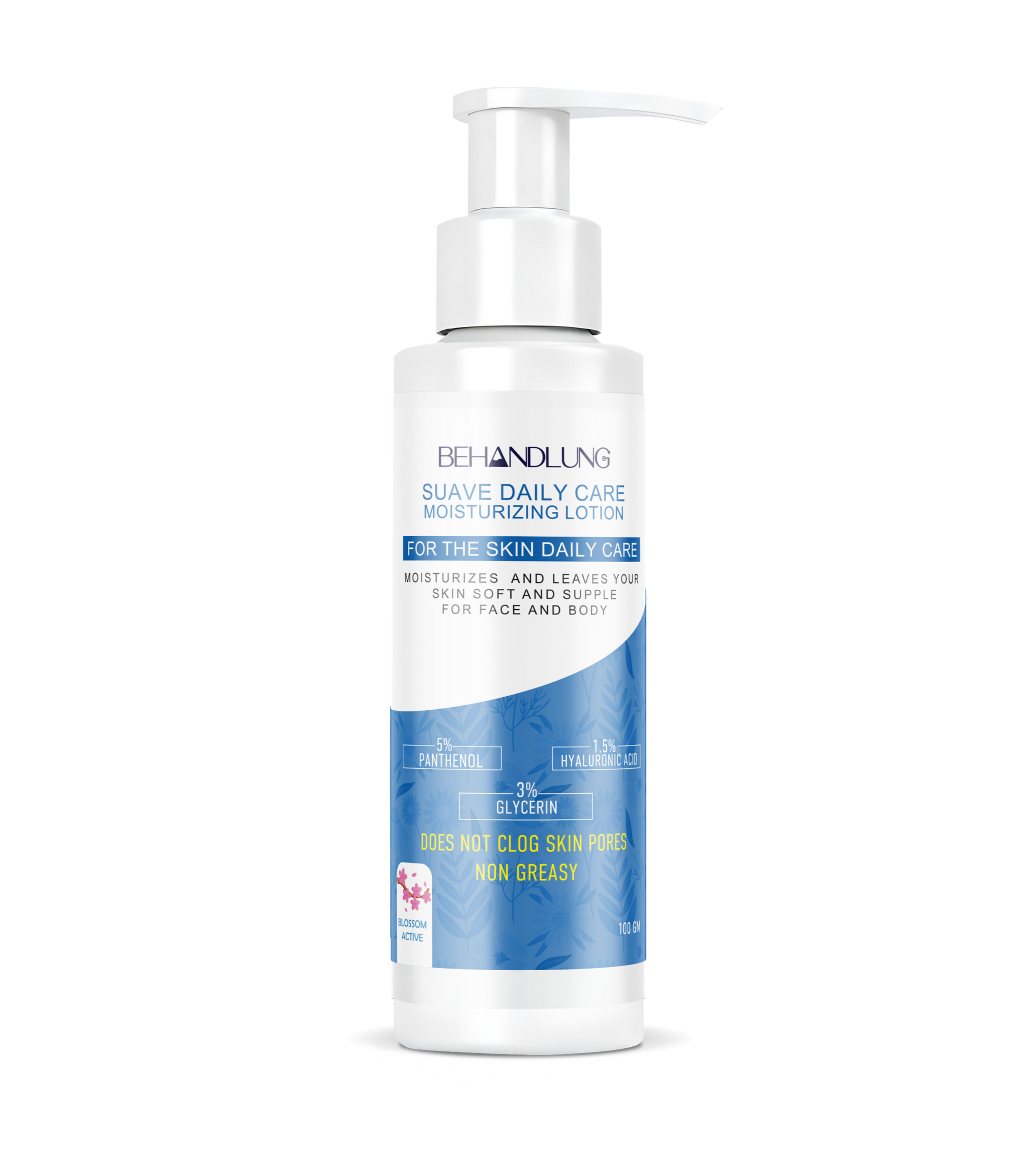 Behandlung Sauve Daily Care - Moisturizing Lotion Blossom Active 100 ml, For Day