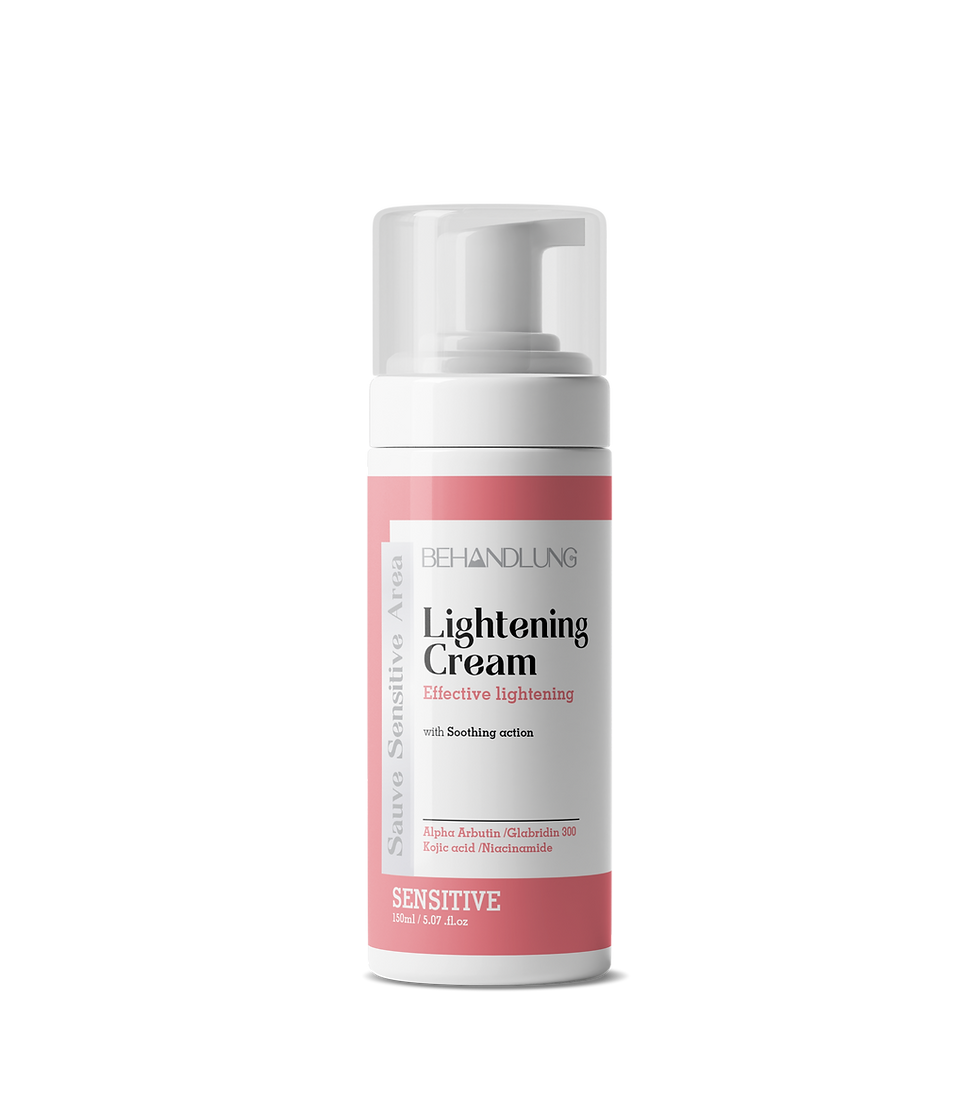 Behandlung Sauve Sensitive area Lightening cream
