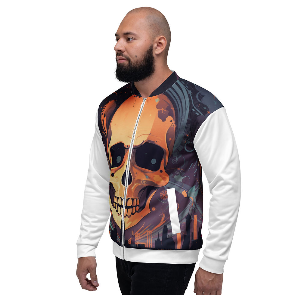 Thumbnail: Unisex Bomber Jacket