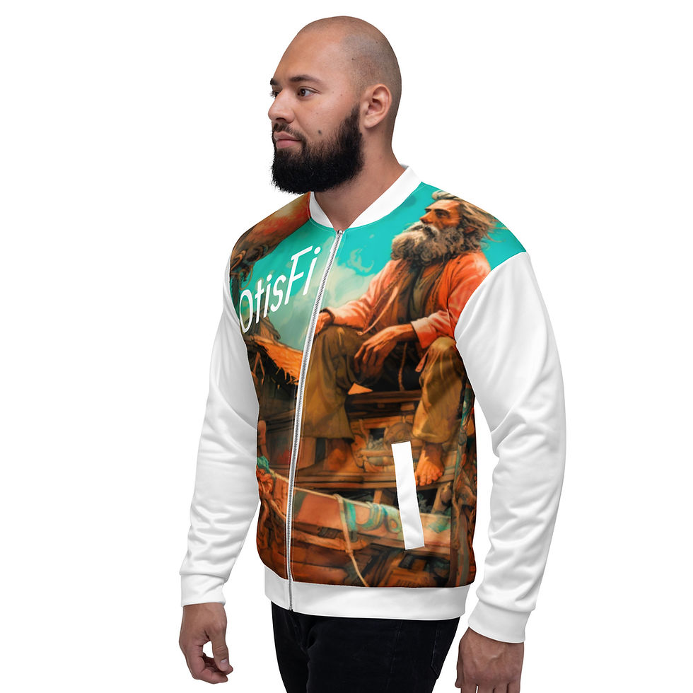 Thumbnail: Unisex Bomber Jacket