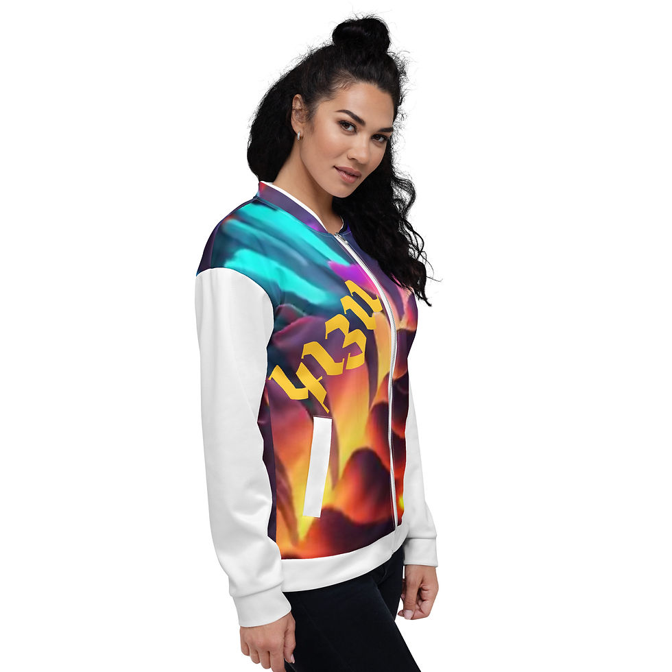 Thumbnail: Unisex Bomber Jacket