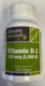 Vitamin D-3 125mcg