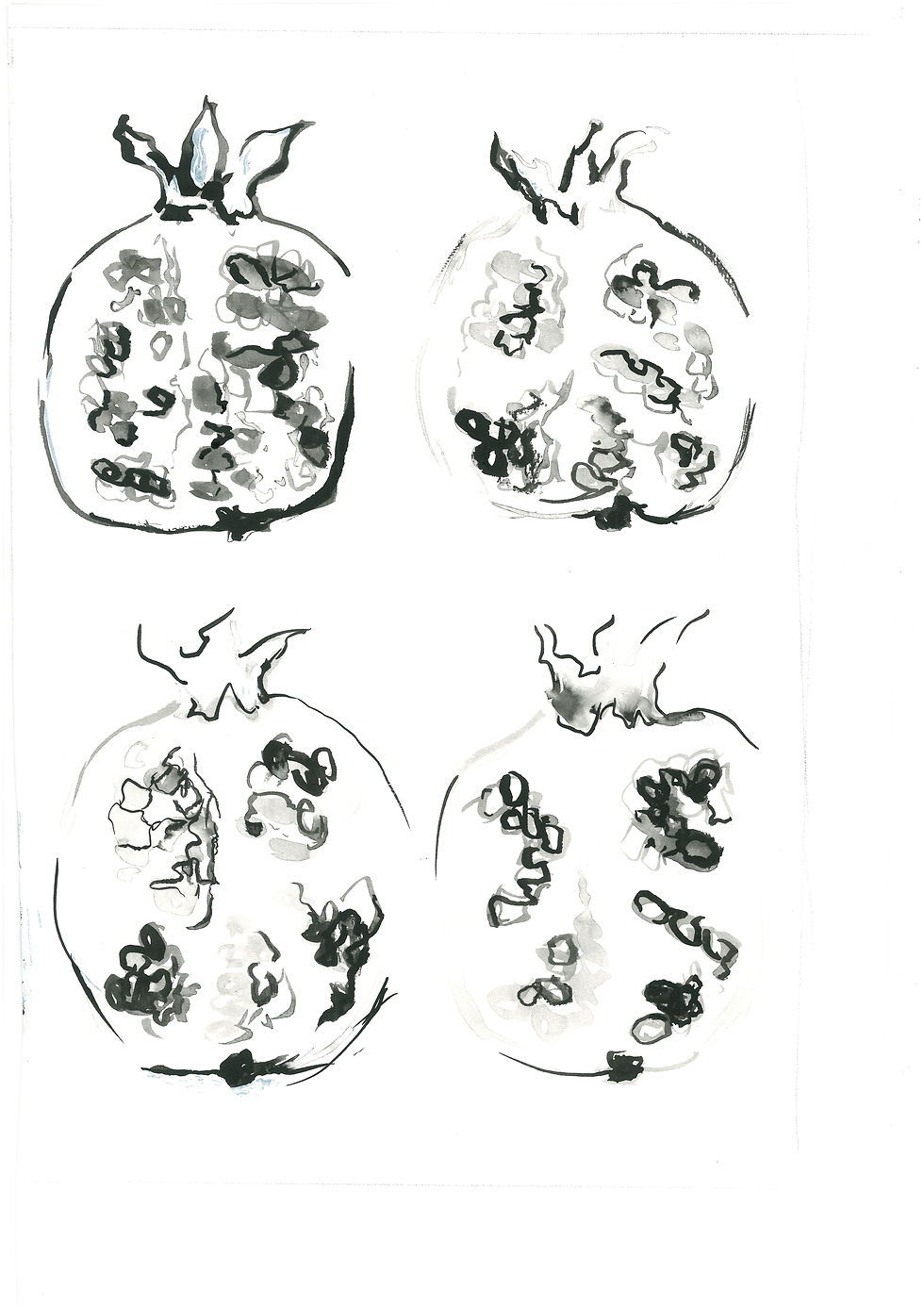 Pomegranate wash
