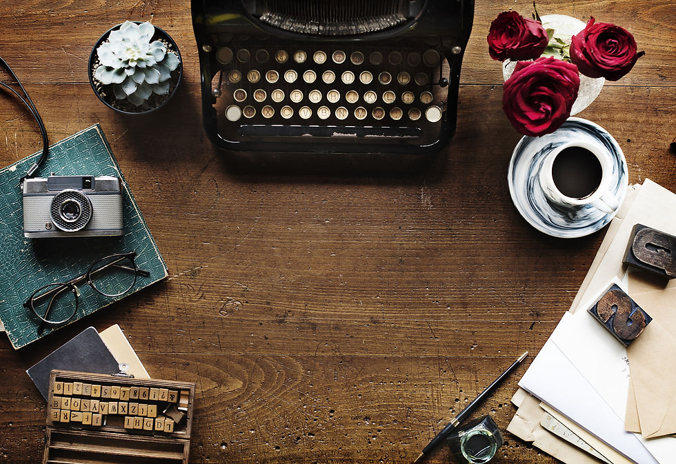 vintage-typewriter-camera-espresso-coffe