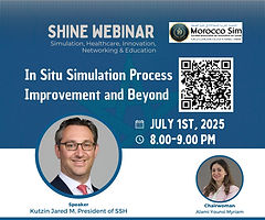 SHINE Webinar In Situ Simulation Process