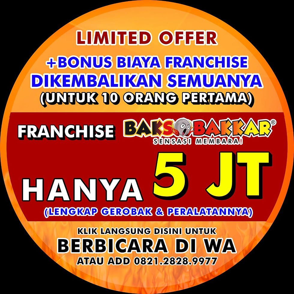 Kemitraan Waralaba Bakso Bakar