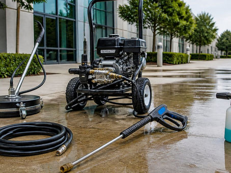 5 Best Pressure Washing Tools for Business Parks