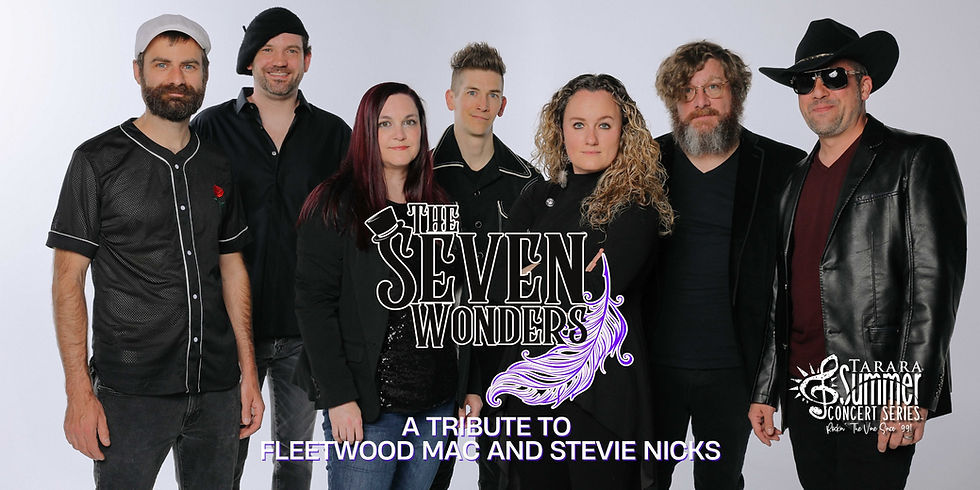     Members of The Seven Wonders - A Tribute to Fleetwood Mac and Stevie Nicks band.