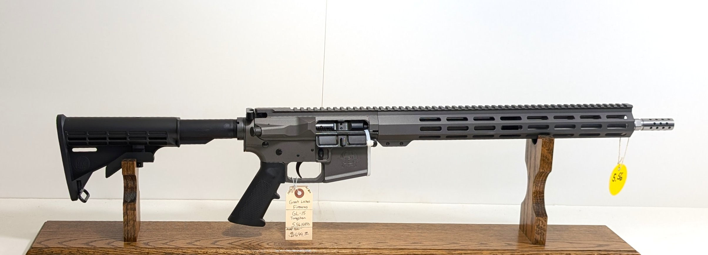 6890T - Great Lakes Firearms - GL-15 Tungsten - 5.56 NATO - NEW