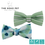 Thumbnail: Bow Tie Twin Pack Green Stripe / Leaf Pattern