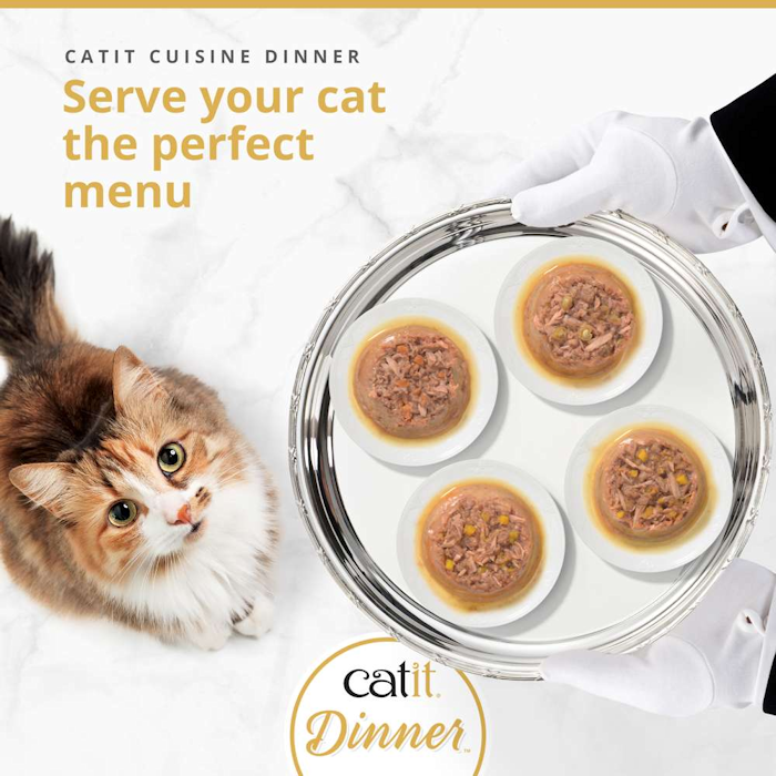 Thumbnail: Catit Cuisine Dinner Variety Packs Fish x12
