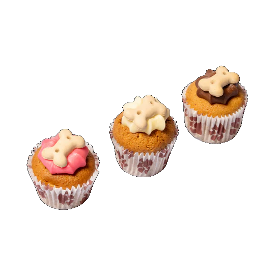 Thumbnail: Barking Bakery Mini Iced Muffin Trio