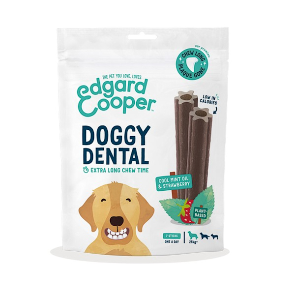 Thumbnail: Edgard & Cooper Dental for Dogs Strawberry & Mint 7 sticks