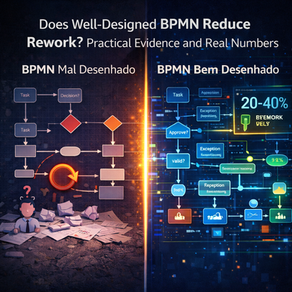 Does Well-Designed BPMN Reduce Rework Practical Evidence and Real Numbers