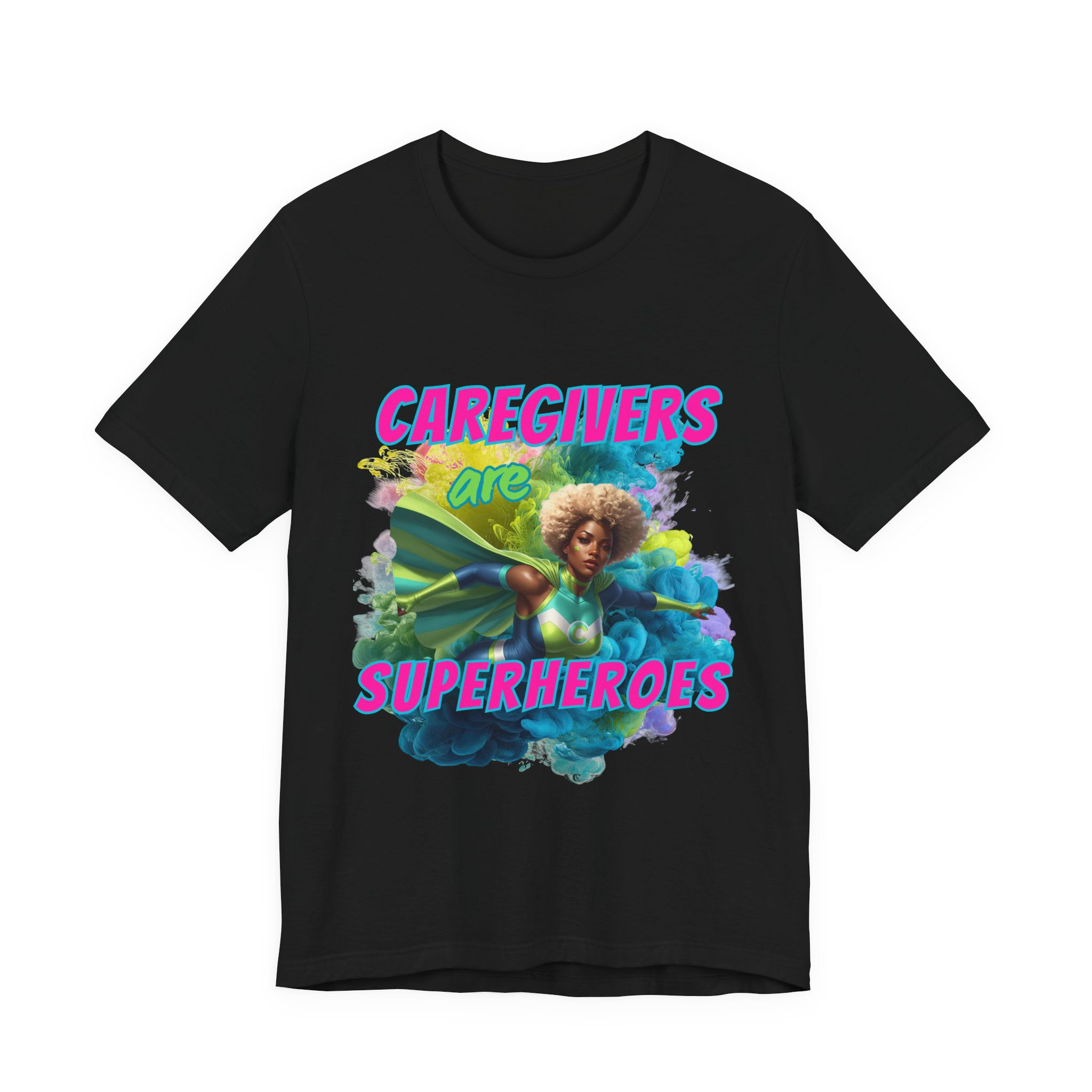 Caregivers Are Superheroes T-Shirt
