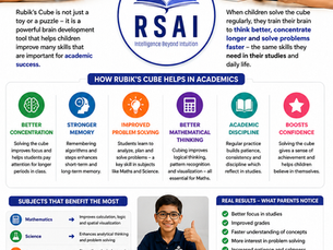 Can Rubik's Cube Help in Academics?