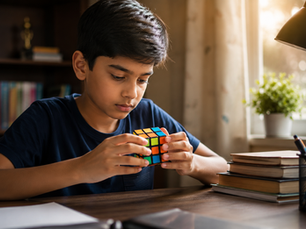 How Rubik's Cube Helps Children Improve Focus and Concentration
