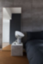 Marina Venice California Modern Los Angeles Interior Designer Ebru Kuyak Nightstand Bedroo