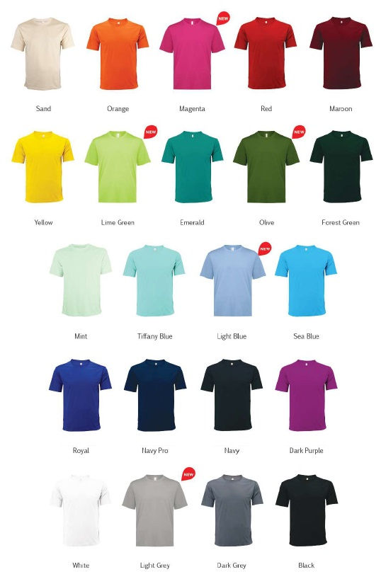 Unisex microfibre mini eyelet short sleeve t-shirt