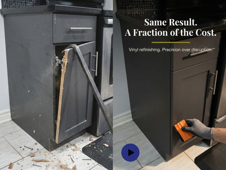 Vinyl Refinishing vs. Full Renovation: The Smart Kitchen & Bath Refresh (Vynil Ave’s Guide)