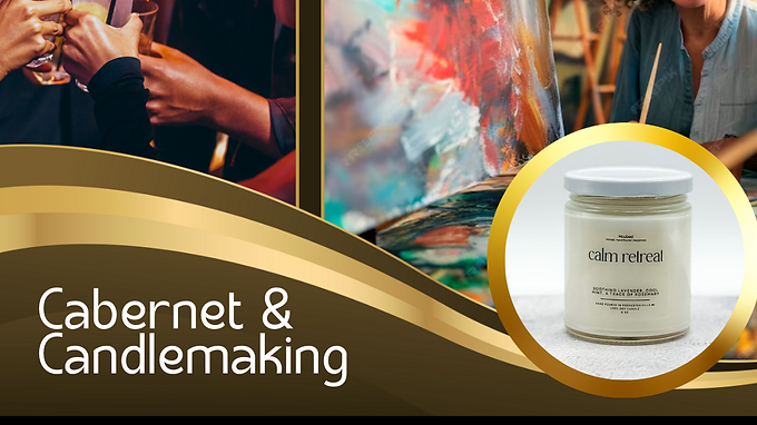Cabernet & Candlemaking