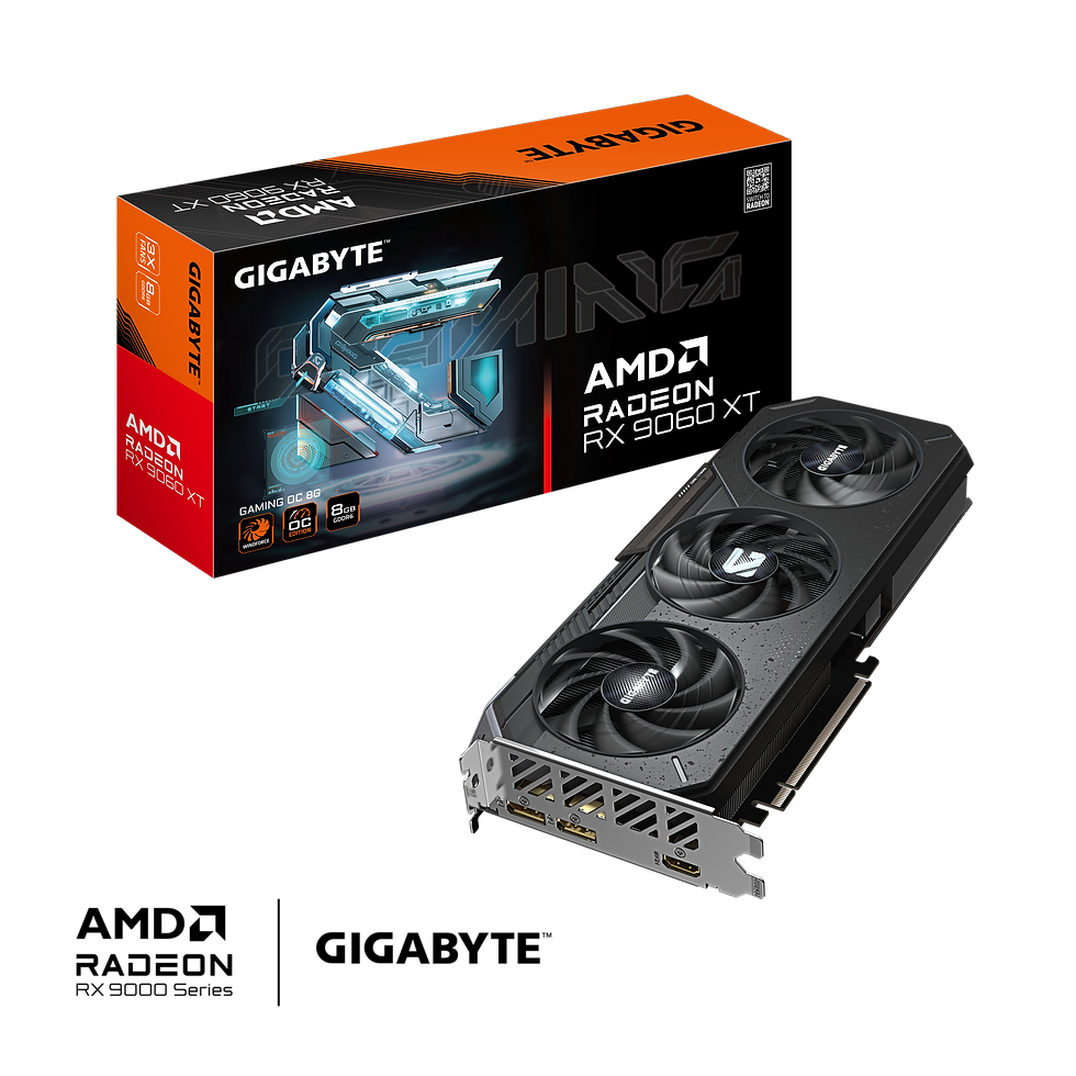 Gigabyte AMD Radeon RX 9060 XT Gaming OC 8GB