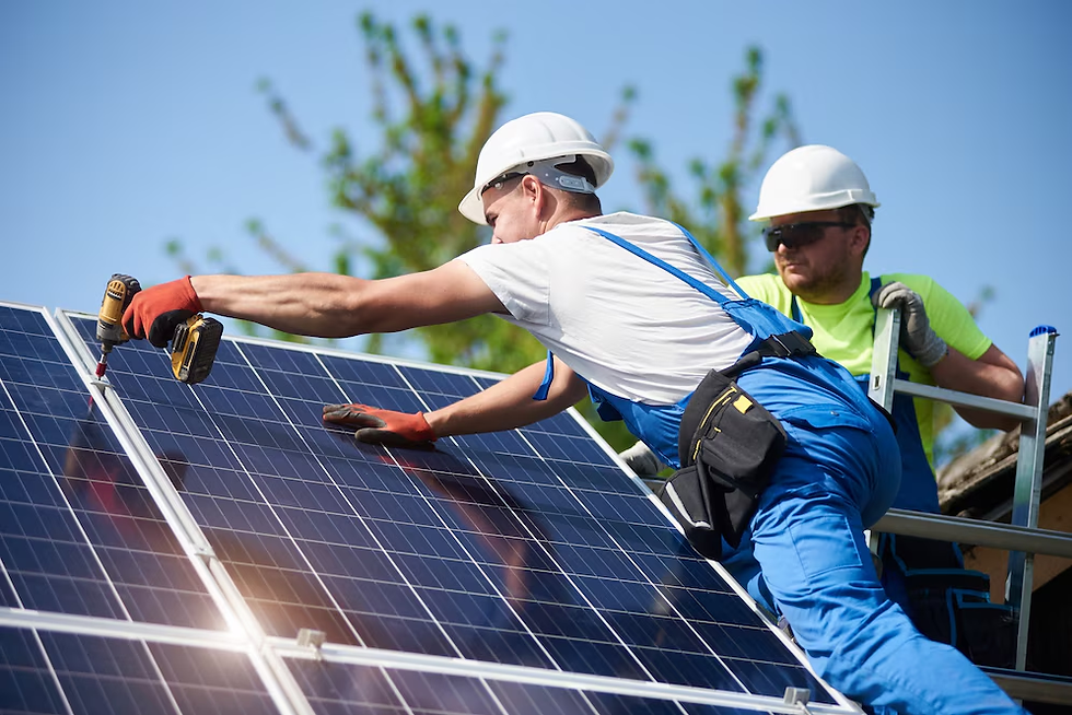 Solar panel installer
