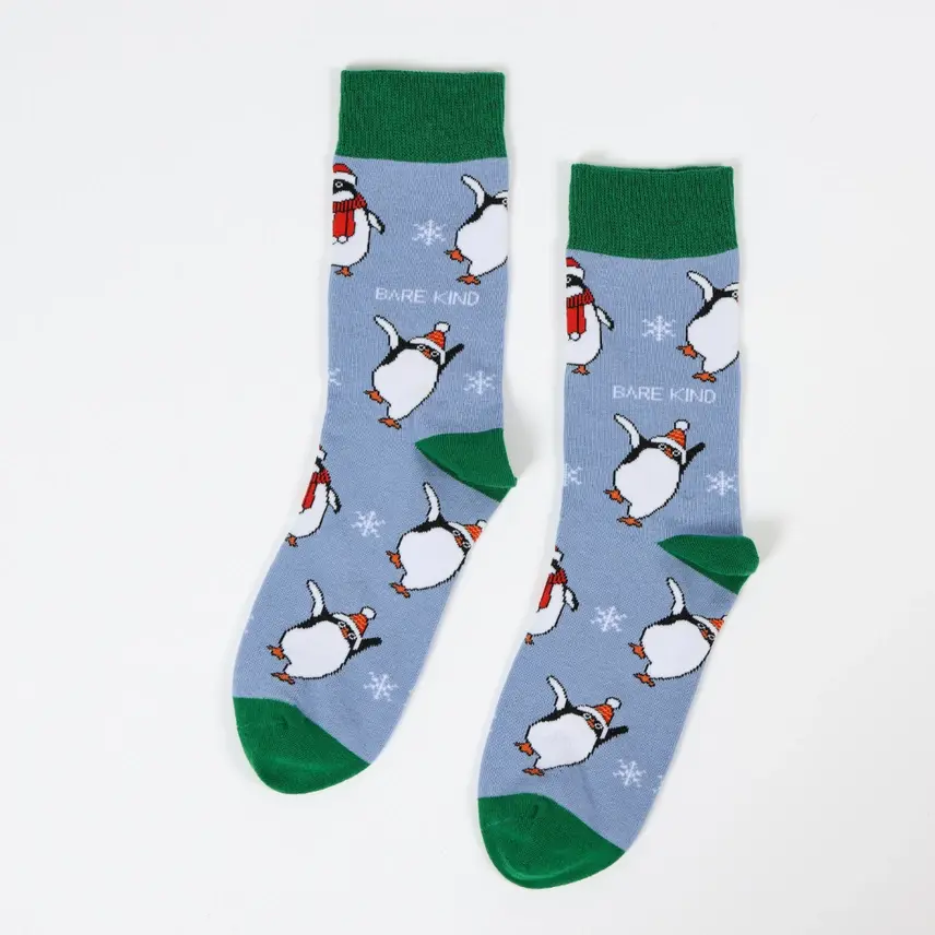 Chaussettes festives Pingouin